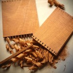 1.dovetailed boards for the body