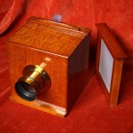 12.finished camera fitted with 6 inch ex-lantern Petzval