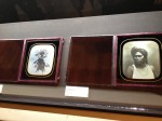 Display cabinets.