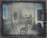 Dafna Gazit, The Studio, Daguerreotype, 9x11cm, 2012