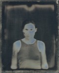 Dafna Gazit, Self Portarait I, Daguerreotype, 11x9cm, 2012